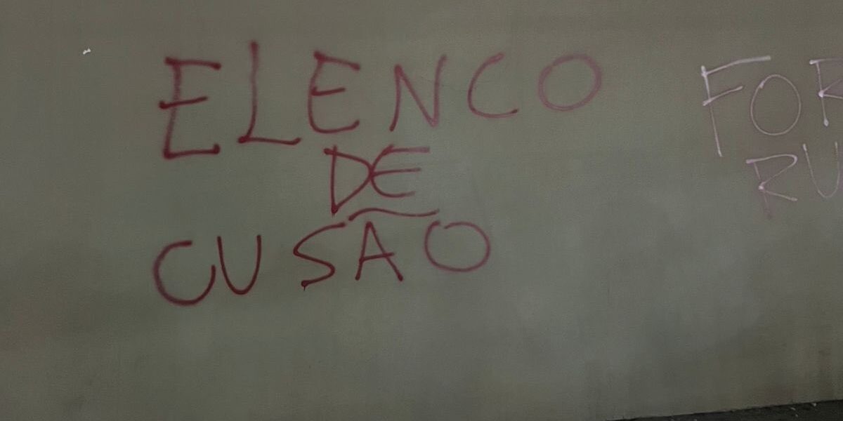 Protesto muro Morumbi (Foto: Reprodução)
